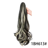 Ponytail Extension Wavy Curly Ponytail Hair Extension Synthetic