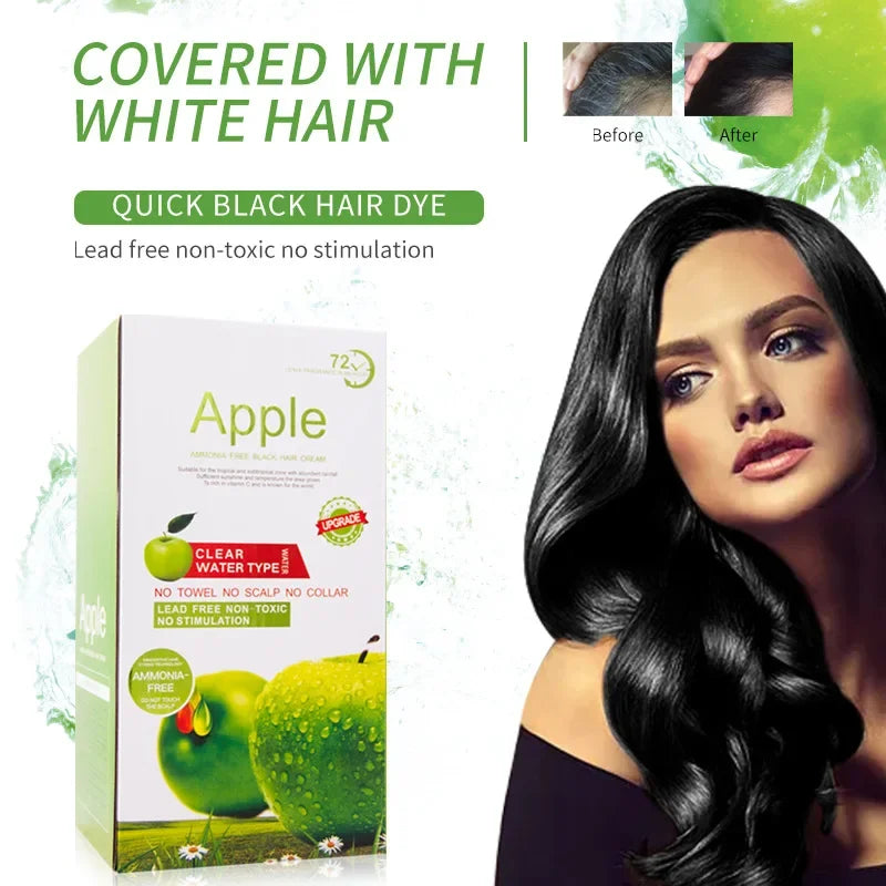 Women Beauty Covering White Hair Minutes Fast