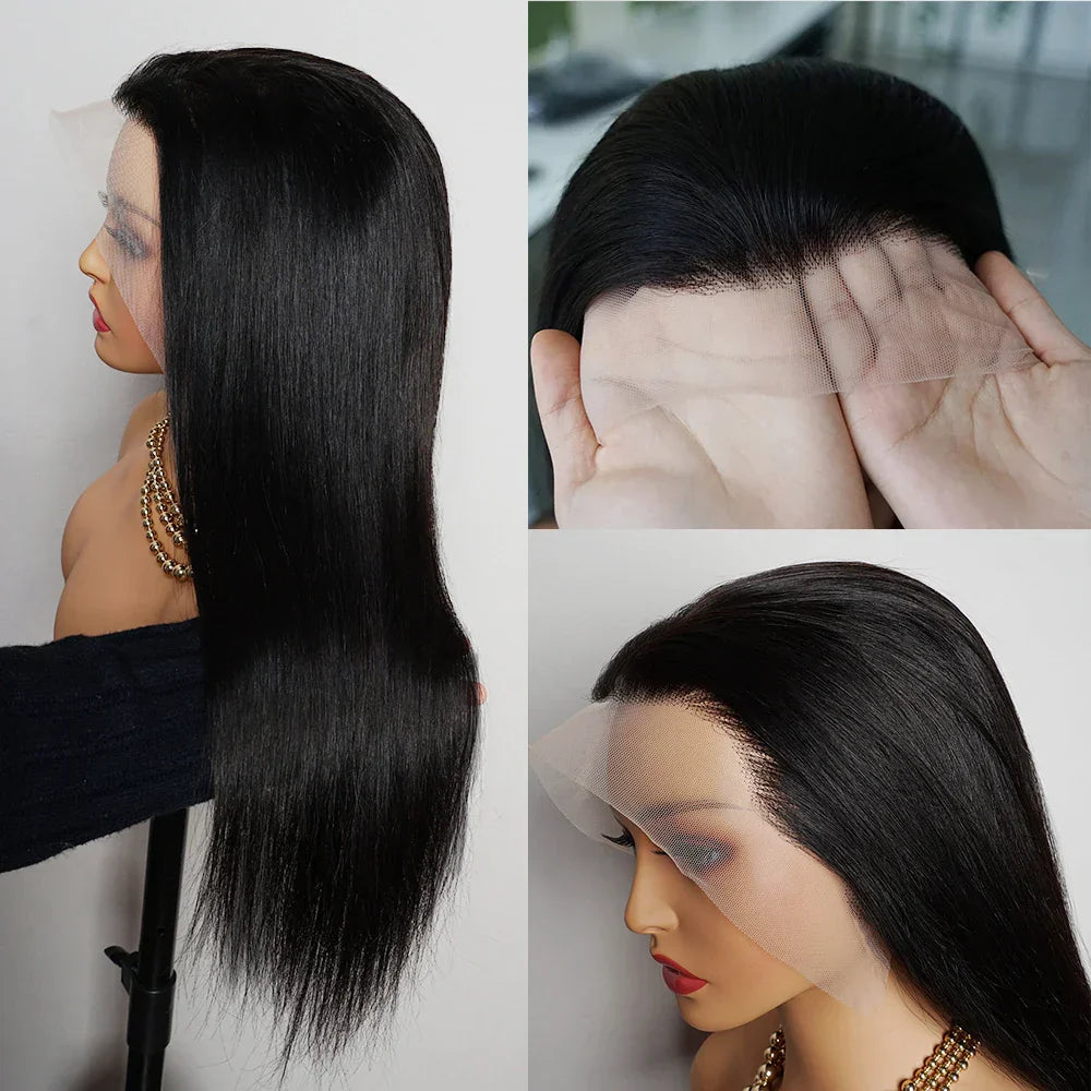 Bone Straight Lace Front Wig Indian