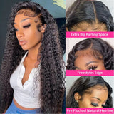 Brazilian 13X6 Deep Wave Human Hair Wig 13X4