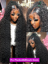 Deep Wave Frontal Wig Transparent