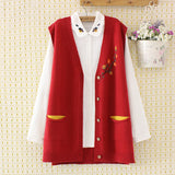 Loose Sweaters Vest Women Clothing 4Xl Loose Fit