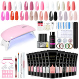 Nail Set For Nail Extensions Quick Building Poly