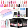 Nail Set For Nail Extensions Quick Building Poly