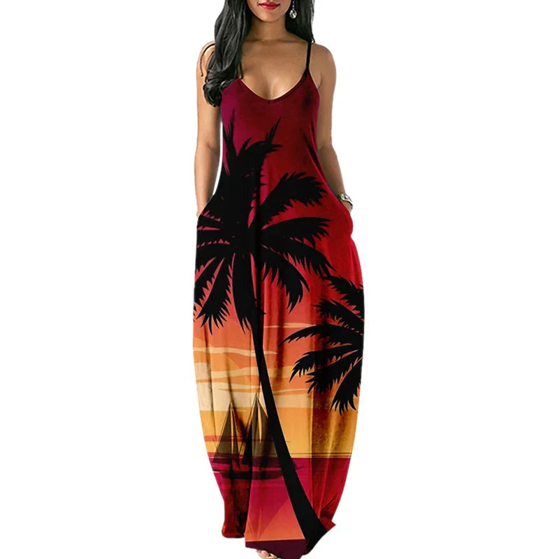 Elegant Dresses For Women Sexy Beach Long Dress