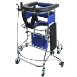 Elderly Walking Assist Stand Hemiplegia Rehabilitation Walker Anti-Backward