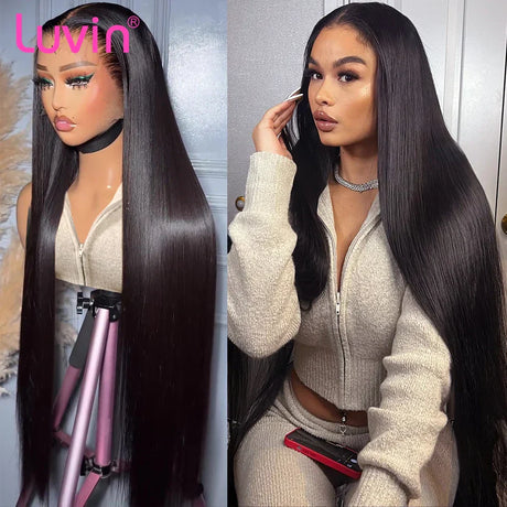 Luvin Hd Transparent Straight 13X4 13X6 Lace Front