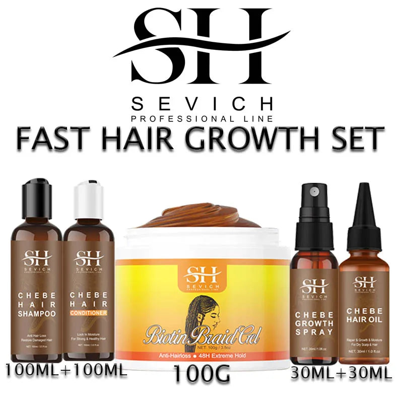 Fast Hair Growth Set Traction Alopecia Styling Braiding