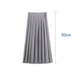 Japanese Student Girls Skirt School Uniform Solid Color
