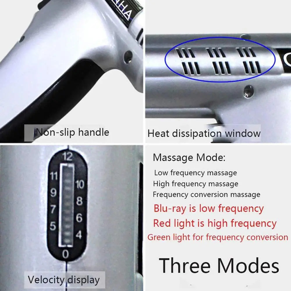 Chiropractic Adjusting Equipment Gun Led Indicator Impulse