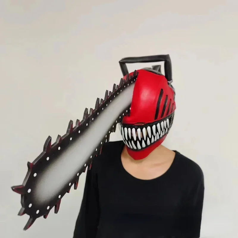 Anime Chainsaw Man Cosplay Saws Hand Headgear Pochita