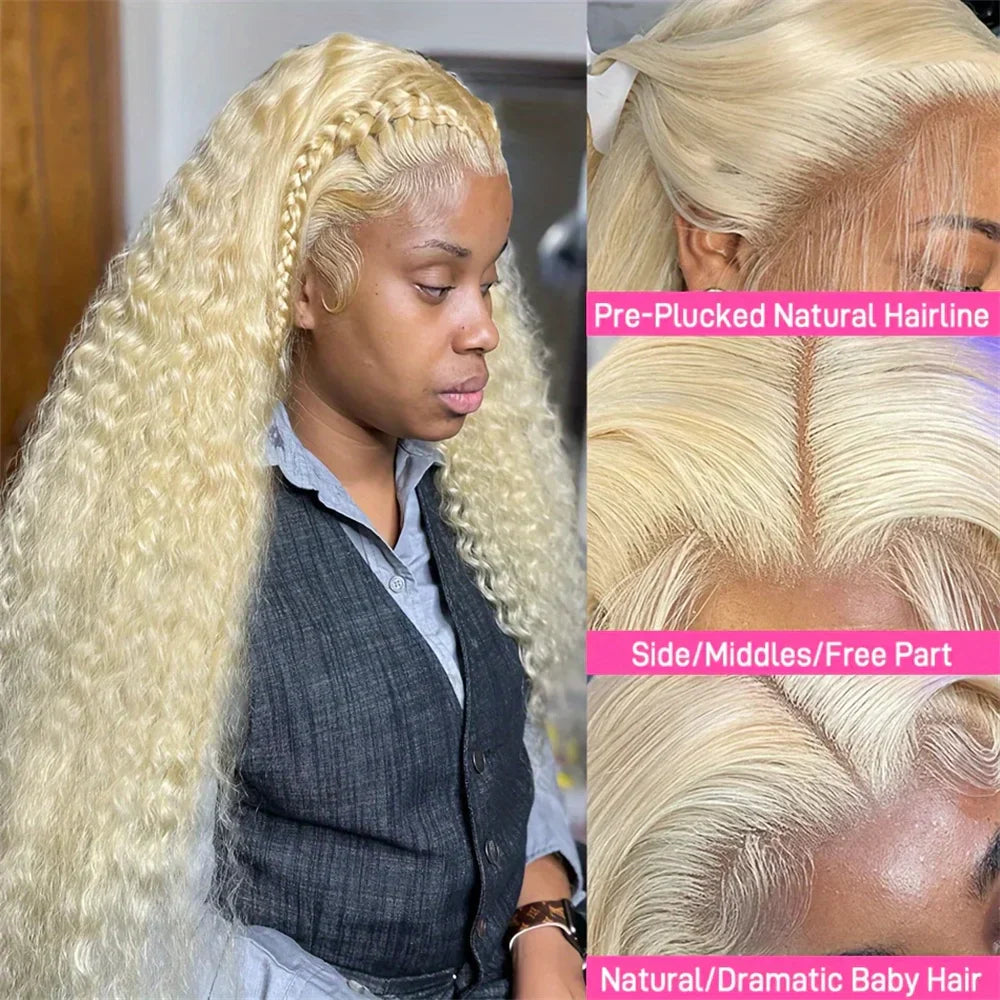 Hd Lace Frontal Wig Blonde Wig 13X4