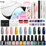 Phoenixy Gel Nail Polish Set With W Nail