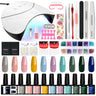 Phoenixy Gel Nail Polish Set With W Nail