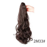 Ponytail Extension Wavy Curly Ponytail Hair Extension Synthetic