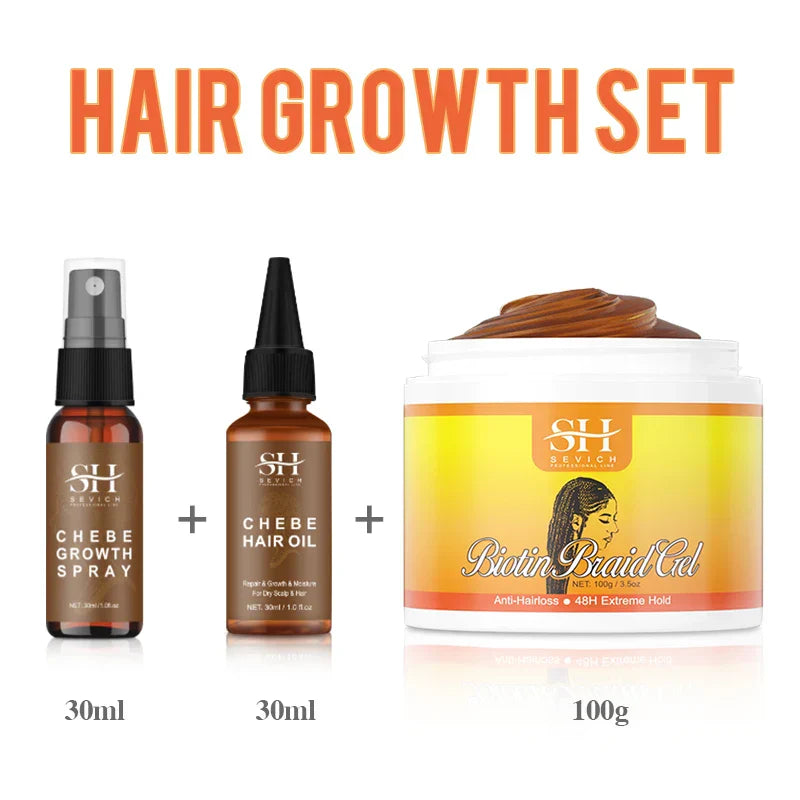 Fast Hair Growth Set Traction Alopecia Styling Braiding