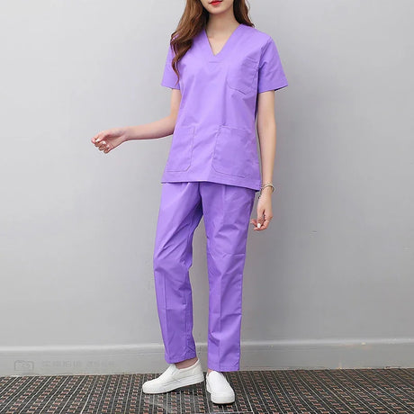 Viaoli High Quality New Scrubs Uniform Suit Beauty