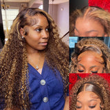 Highlight Curly X Lace Front Wig / Colored