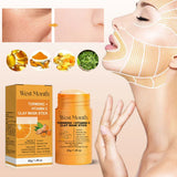 Organic Turmeric Mask Stick Healing Clay Pore Cleansing