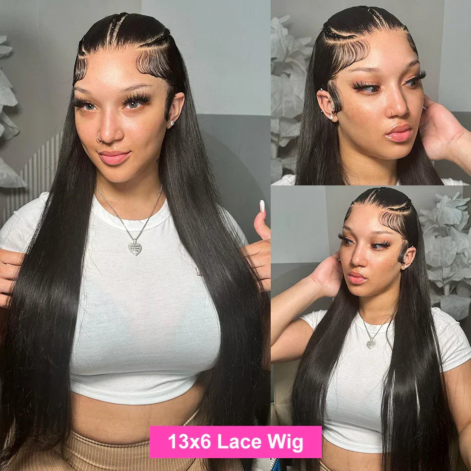 Luvin Hd Transparent Straight 13X4 13X6 Lace Front