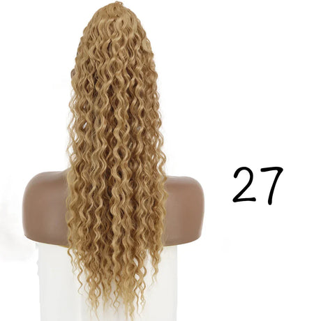 Synthetic Curly Ponytail Extensions Clip In Drawstring Ponytail