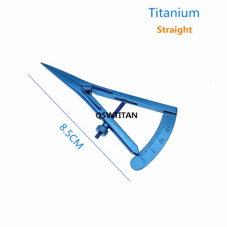 Screw Adjustment Castroviejo Caliper Ophthalmic Eye Instrument