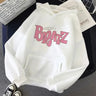 Bratz Letter Printed Hooded Sweatshirt Men Women Hoodie