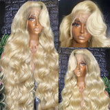 Blonde Hd Body Wave Transparent X Lace Front