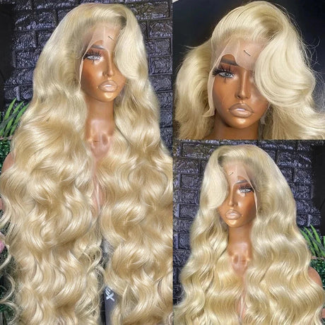 Blonde Hd Body Wave Transparent X Lace Front