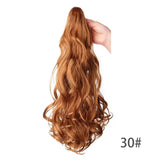 Ponytail Extension Wavy Curly Ponytail Hair Extension Synthetic