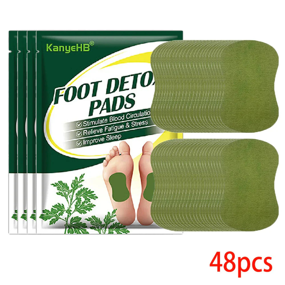 Detox Foot Patches Pads Natural Herbal Wormwood