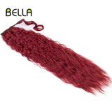 Bella Curly Synthetic Hair Ponytail Extensions Long Curly