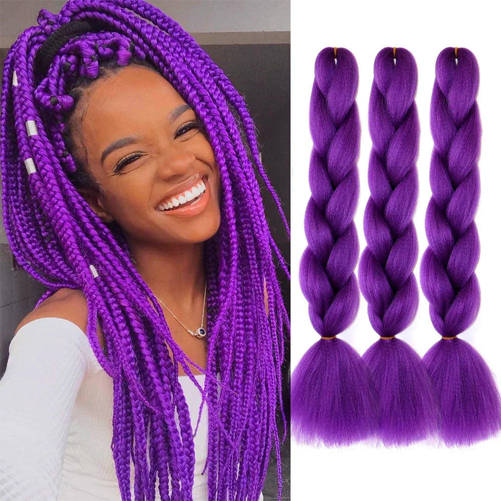 Jumbo Braids Hair Extension Inches Pcs/Lot Synthetic Yaki