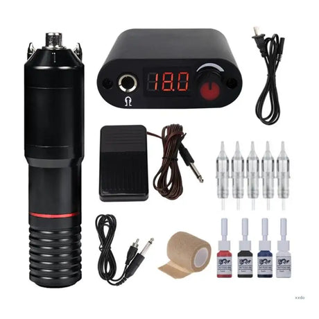 Tattoos Machine Kit Digital Screen Tattoos Power Supply