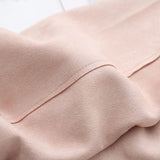 Womens Stylish Suede Jacket Autumn Casual Clothing Fashion