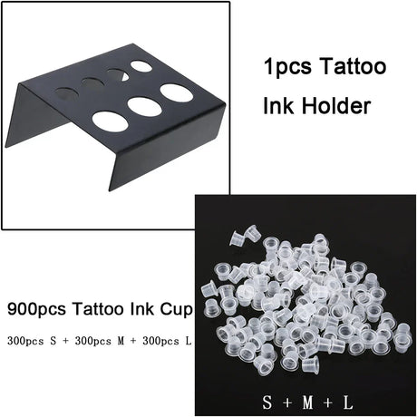 Hot Holes Tattoo Ink Cup Holder Stand