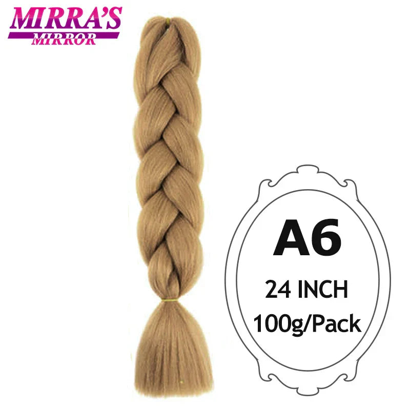 24inch Ombre Hair For Braids 5Pcs Box