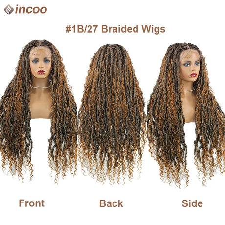 Butterfly Loc Full Lace Front Braided Wig