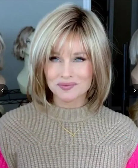 Soft & Healthy Mommy Wig Short Blonde Bob