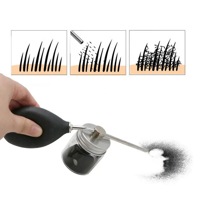 Hair Building Fiber Spray Applicator Hair Loss Products