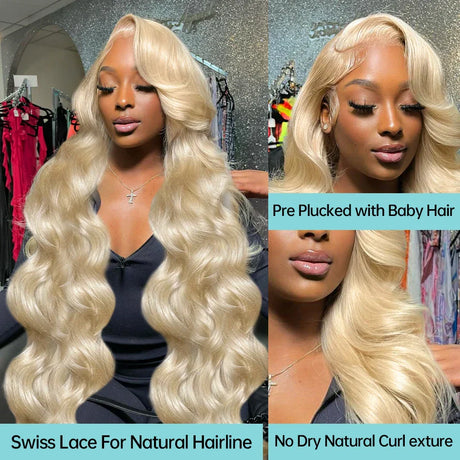 Honey Blonde Body Wave X Hd Transparent