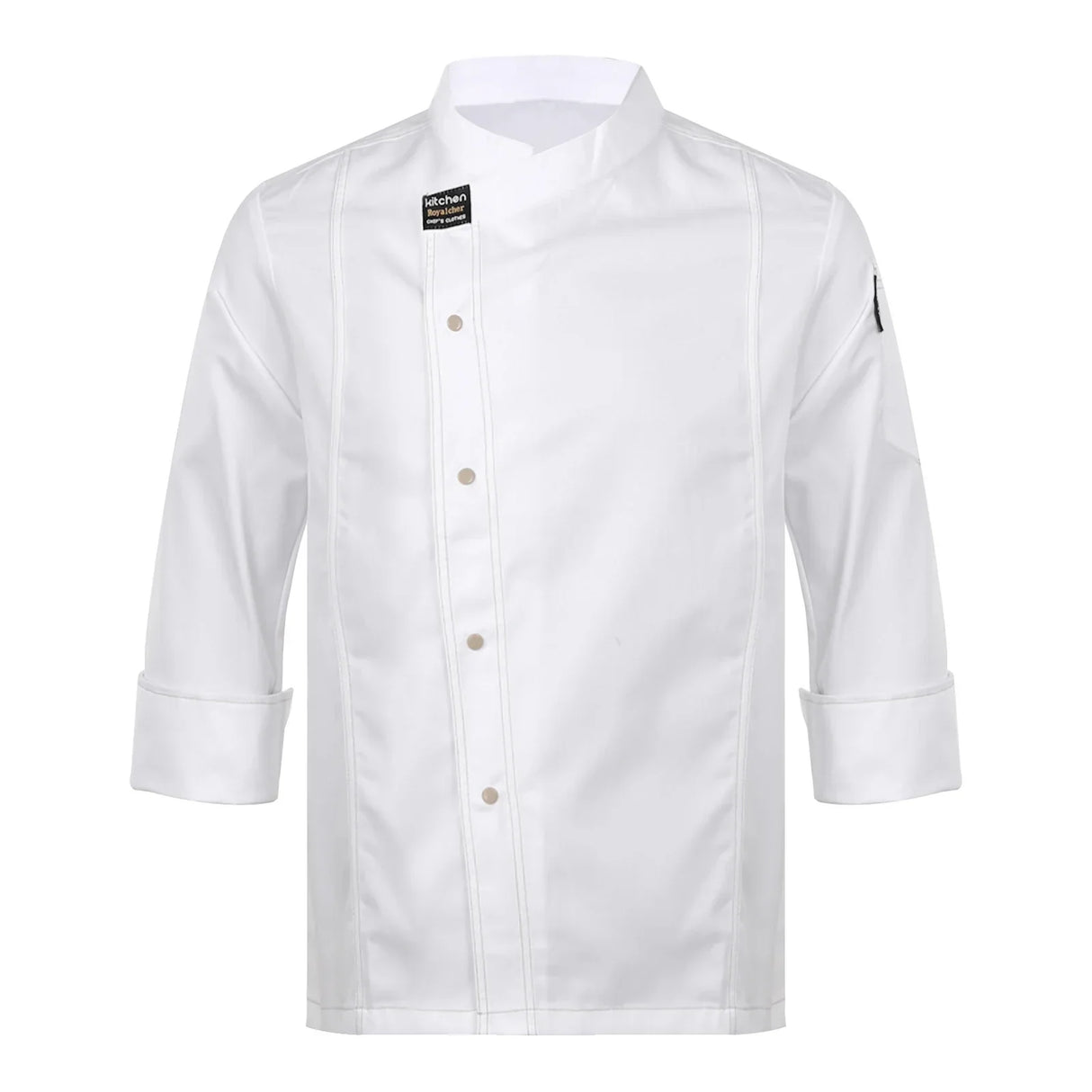 Unisex Chef Jacket Short Sleeve Restaurant Waiter Uniform