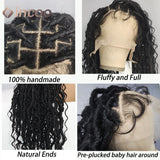 Full Lace Wigs For Black Women Bohemian Medium