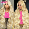 Luvin Body Wave Blonde Hd Transparent Lace Frontal