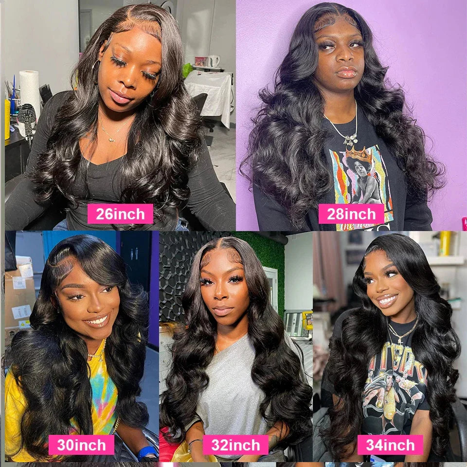 Transparent Body Wave Lace Front Wig