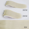 Azqueen Synthetic Cm/Cm Invisible Straight Pads Clip In