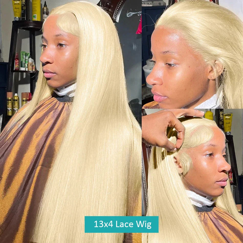 Density Hd Honey Blonde Straight 13X4 Lace Frontal