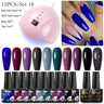 Gel Nail Polish Set With W