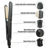 Hair Straightener Professional Iron Steam Curler