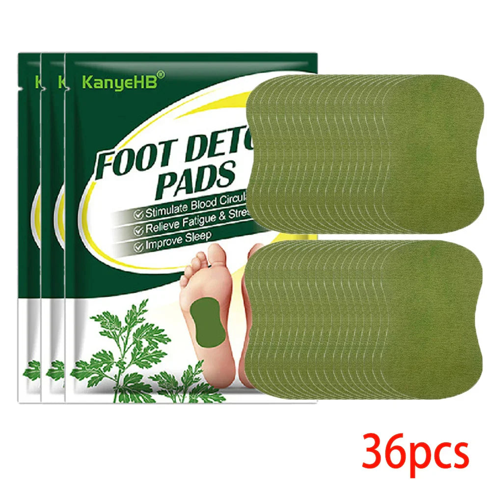 Detox Foot Patches Pads Natural Herbal Wormwood